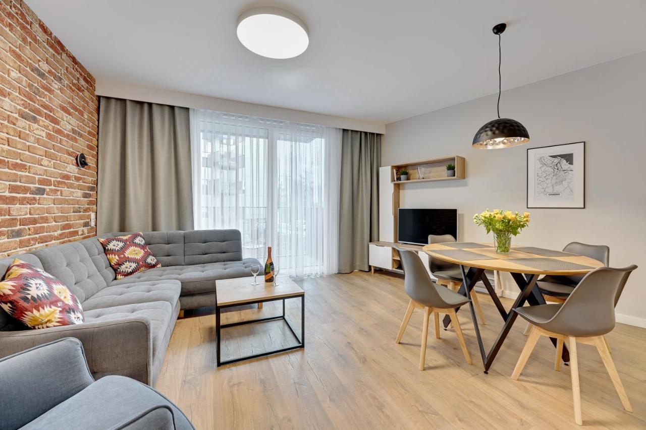 Blue Mandarin - Chlebova Apartments Gdansk Dış mekan fotoğraf