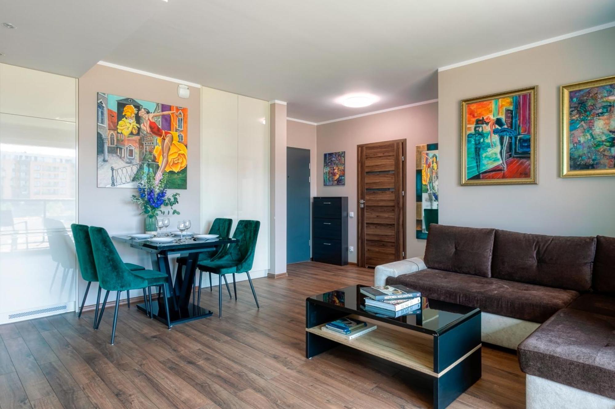 Blue Mandarin - Chlebova Apartments Gdansk Dış mekan fotoğraf