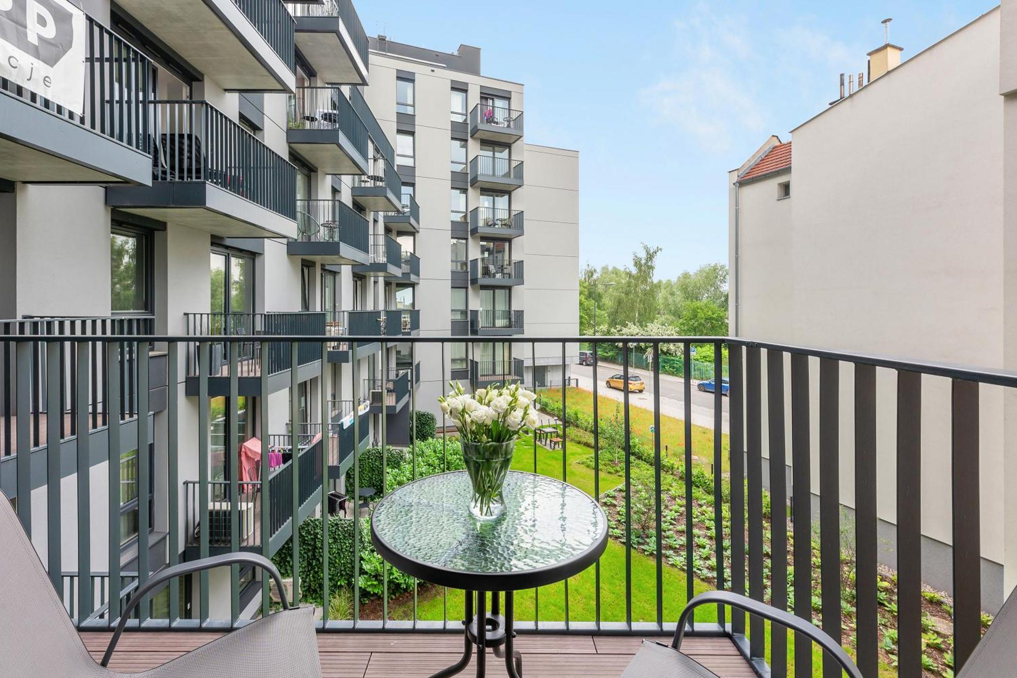 Blue Mandarin - Chlebova Apartments Gdansk Oda fotoğraf