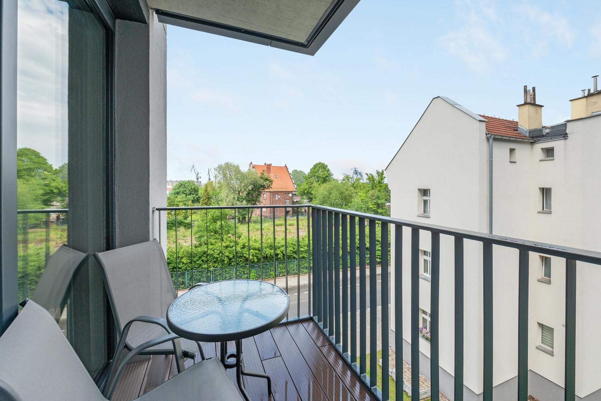 Blue Mandarin - Chlebova Apartments Gdansk Oda fotoğraf
